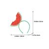LIFKOME 2-Pack Felt Watermelon Hair Accessories for Women, Playful Hawaiian Style, Comfortable Fit, Summer Vibes for Any Occasion view 2