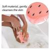 4-Piece Fruit Shower Scrubber Set for Cleansing and Exfoliating view 2