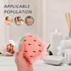 4-Piece Fruit Shower Scrubber Set for Cleansing and Exfoliating view 3