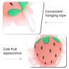 4-Piece Fruit Shower Scrubber Set for Cleansing and Exfoliating view 4