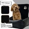 Golden Dog Foldable Car Dog Seat with Seat Belt, L, 83 x 66 cm, Faux Leather view 3