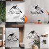 Manicure and Nail Art Wall Decal, Waterproof Vinyl Sticker, 44 x 67 cm view 4
