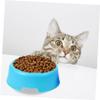 Plastic Dog Bowls, Stable, Round, 2-Pack, Colorful view 4