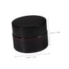 Brown Glass Cream Jars with Lids, 15 g, 6-Pack view 4