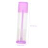 Empty Purple PP Lip Balm Tubes for DIY and Travel view 2