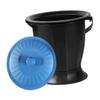 Portable Plastic Emesis Basin with Lid, Urinal for Bedroom view 1