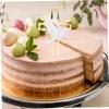 TEHAUX 12-Piece Acrylic Cross Cake Decorations and Cupcake Toppers view 2