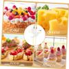 TEHAUX 12-Piece Acrylic Cross Cake Decorations and Cupcake Toppers view 3