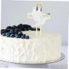 TEHAUX 12-Piece Acrylic Cross Cake Decorations and Cupcake Toppers view 4