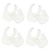 JOINPAYA 8-Pack Cotton Drool Bibs for Toddlers view 1