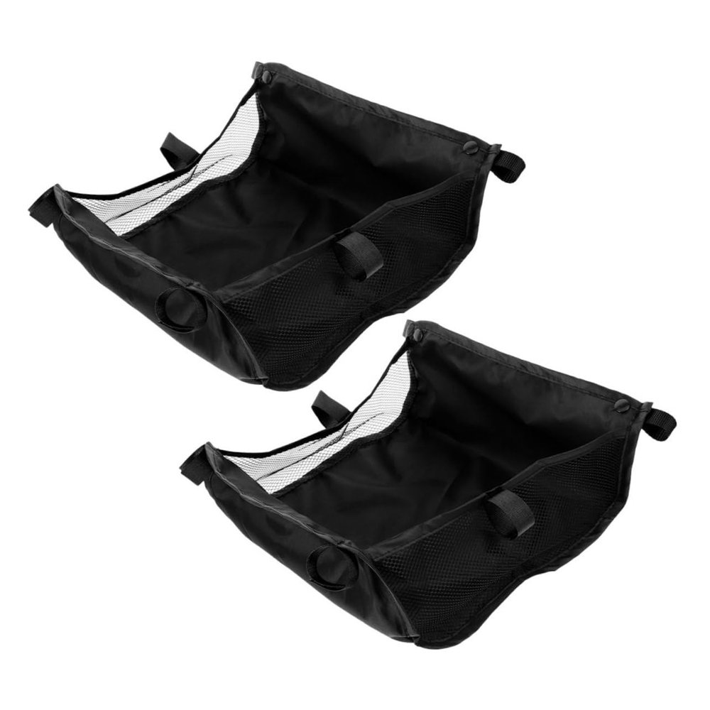 Amosfun 2-Piece Mesh Stroller Storage Organizer