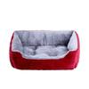 Square Plush Pet Bed Cushion for Cats and Small to Medium Dogs view 1
