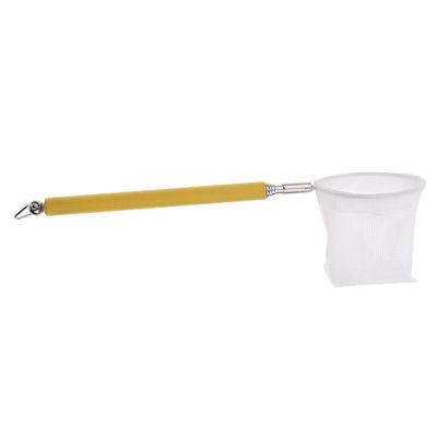Small Round Retractable Aquarium Net for Shrimp, Random Color