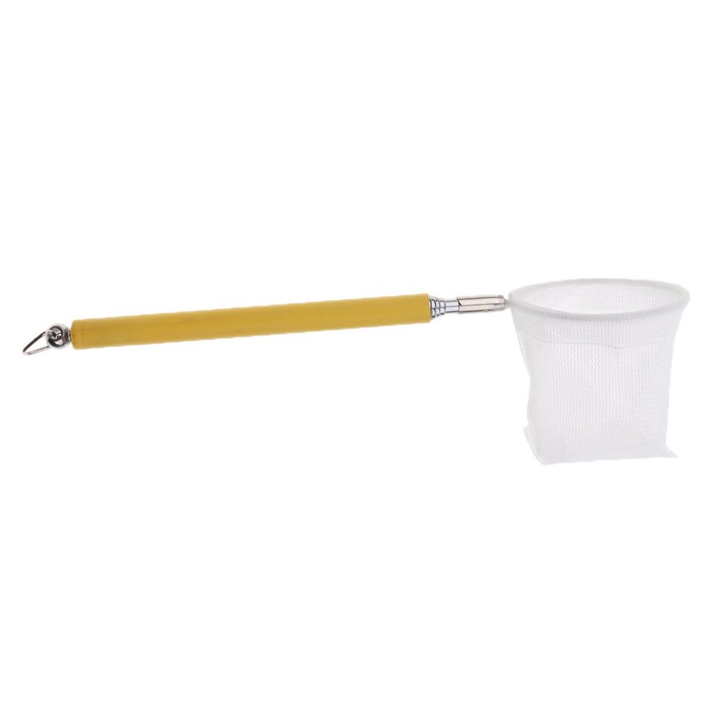 Small Round Retractable Aquarium Net for Shrimp, Random Color
