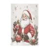 JUMBEAR Fitted Crib Sheet with Santa Basket, Soft and Breathable, for Newborns, Cribs and Bassinets, Easy-Care - S view 1
