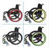 Silicone Wheelchair Push-Rim Covers, Green, 24-Inch view 4