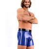 Kangxinsheng Men's Blue Latex Boxer Shorts with Front Zipper - XXL view 1