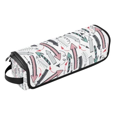 Hair Tools Travel Bag with Heat-Resistant Mat, 2-in-1 Organizer for Curling Irons and Flat Irons, 12-Piece Women's Travel Bag