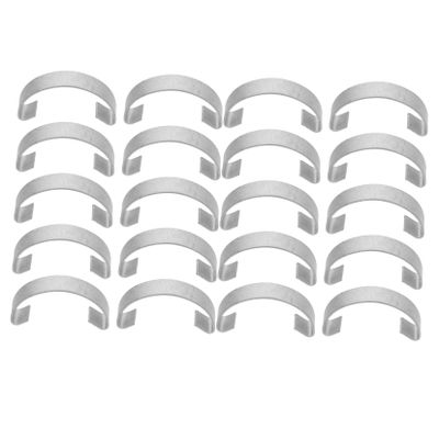Yardwe 20 Pack Stainless Steel Cage Hooks