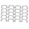 Yardwe 20 Pack Stainless Steel Cage Hooks view 1