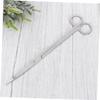 25 cm Stainless Steel Scissors for Aquarium Plants, Silver, for Professional Aquarists view 4