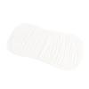 UPKOCH Baby Burp Bibs, 2-Pack, White Cotton Yarn view 1