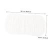 UPKOCH Baby Burp Bibs, 2-Pack, White Cotton Yarn view 4