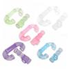 BESPORTBLE 2-Piece Plastic Tubes for Hamster Cages, Tunnel-Design Pet Cage Accessories view 2