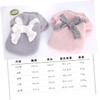BESPORTBLE Warm Dog Sweater for Puppies and Dogs with Bow Design view 2