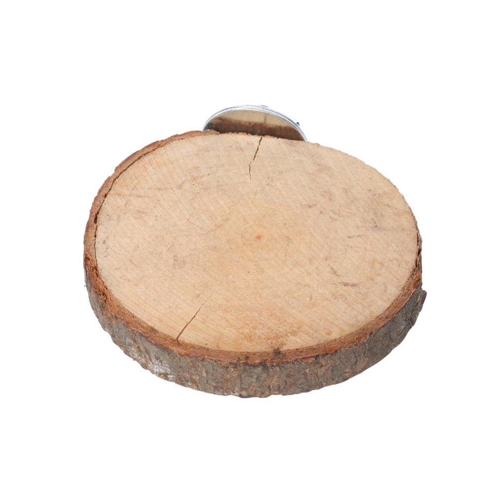 Yardwe Round Wood Platform for Birdcages