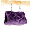 Kisangel Plush Parrot Hammock - Cotton, Purple view 3