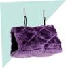 Kisangel Plush Parrot Hammock - Cotton, Purple view 4