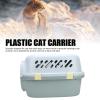Fockety Pet Travel Carrier, Hard-Shell Cat and Small Dog Carrier with Lockable Door and 4-Sided Ventilation view 2