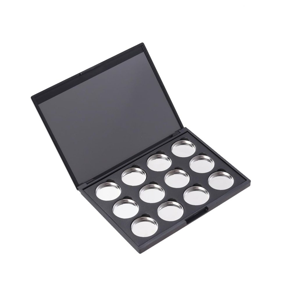 Empty Magnetic Eyeshadow Palette with 12 Compartments for DIY