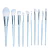 10-Piece Makeup Brush Set for Face, Eyeshadow, Blush, and Travel view 1