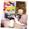 BESPORTBLE Soft Rubber Cat Nail Caps - 20 pcs XS Black view 1