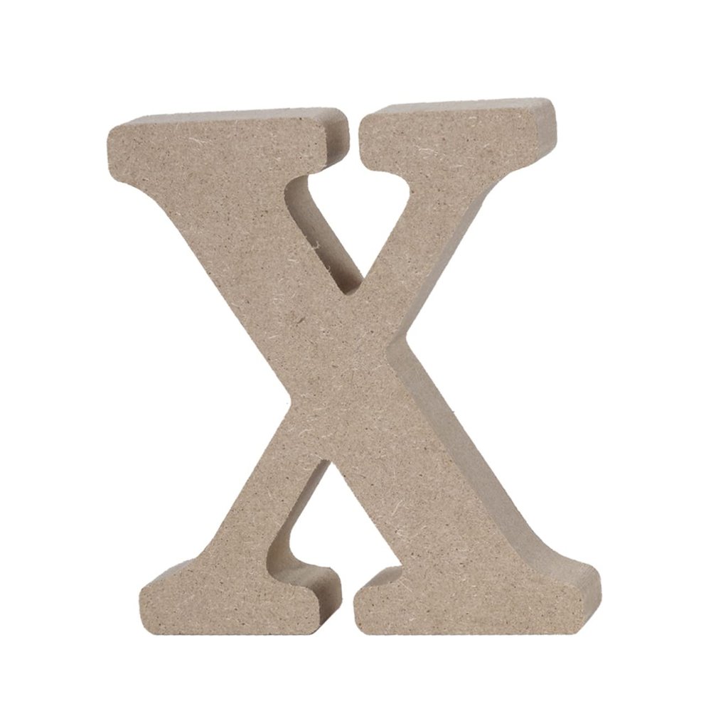 DIYEAH Pine Wood Alphabet Letter for Wall Decor, Nursery or Wedding Decorations