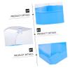 Sosoport Blue Plastic Bird Bath for Parrot and Canary Cages view 4