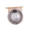 Sosoport Stainless Steel Parrot Feeder Box, 180 g, Educational Toy for Small Macaws and Parrots view 1