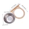 Sosoport Stainless Steel Parrot Feeder Box, 180 g, Educational Toy for Small Macaws and Parrots view 4