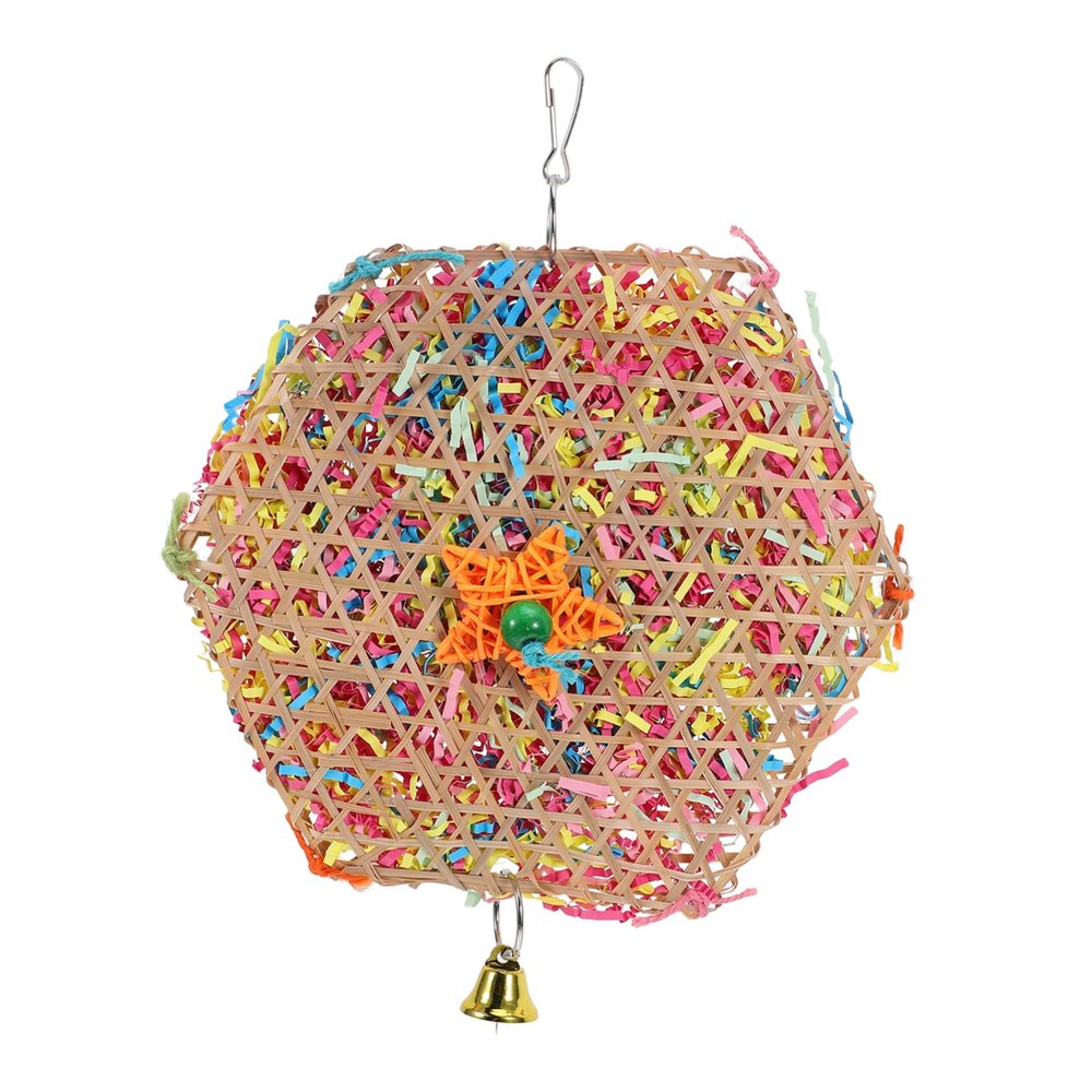 BESPORTBLE Parrot Toy Rattan Balls
