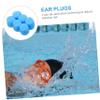 Beaupretty 3 Pairs Silicone Swimming Earplugs for Bathing, Sleeping and Noise Reduction view 2