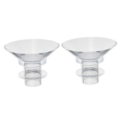 GARVALON 2-Piece 13 mm Silicone Flange Inserts for Portable Breast Pumps
