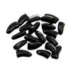 Supvox Black Rubber Cat Nail Caps, Size S view 1