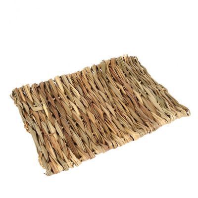 Yardwe 2-Piece Pet Grass Mats for Small Animals, 40 x 28 cm