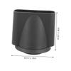 Narrow Plastic Hair Dryer Smoothing Nozzle view 2