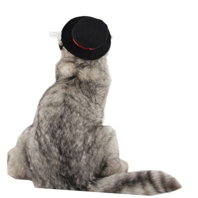 BESPORTBLE Black Pet Hat Velvet Cosplay Costume Accessory