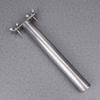 20 x 2.5 cm Stainless Steel Claw-Grinding Perch for Parrots and Small Birds view 2