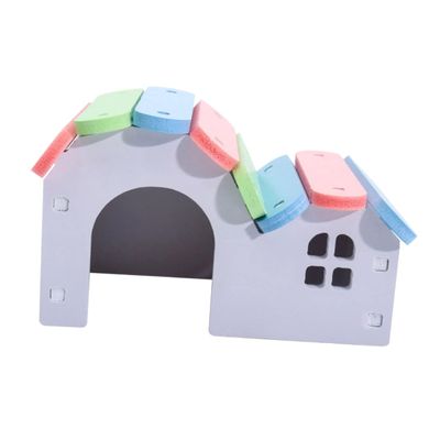 BESPORTBLE Purple Hamster House for Small Pets, Lightweight