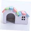 BESPORTBLE Purple Hamster House for Small Pets, Lightweight view 2